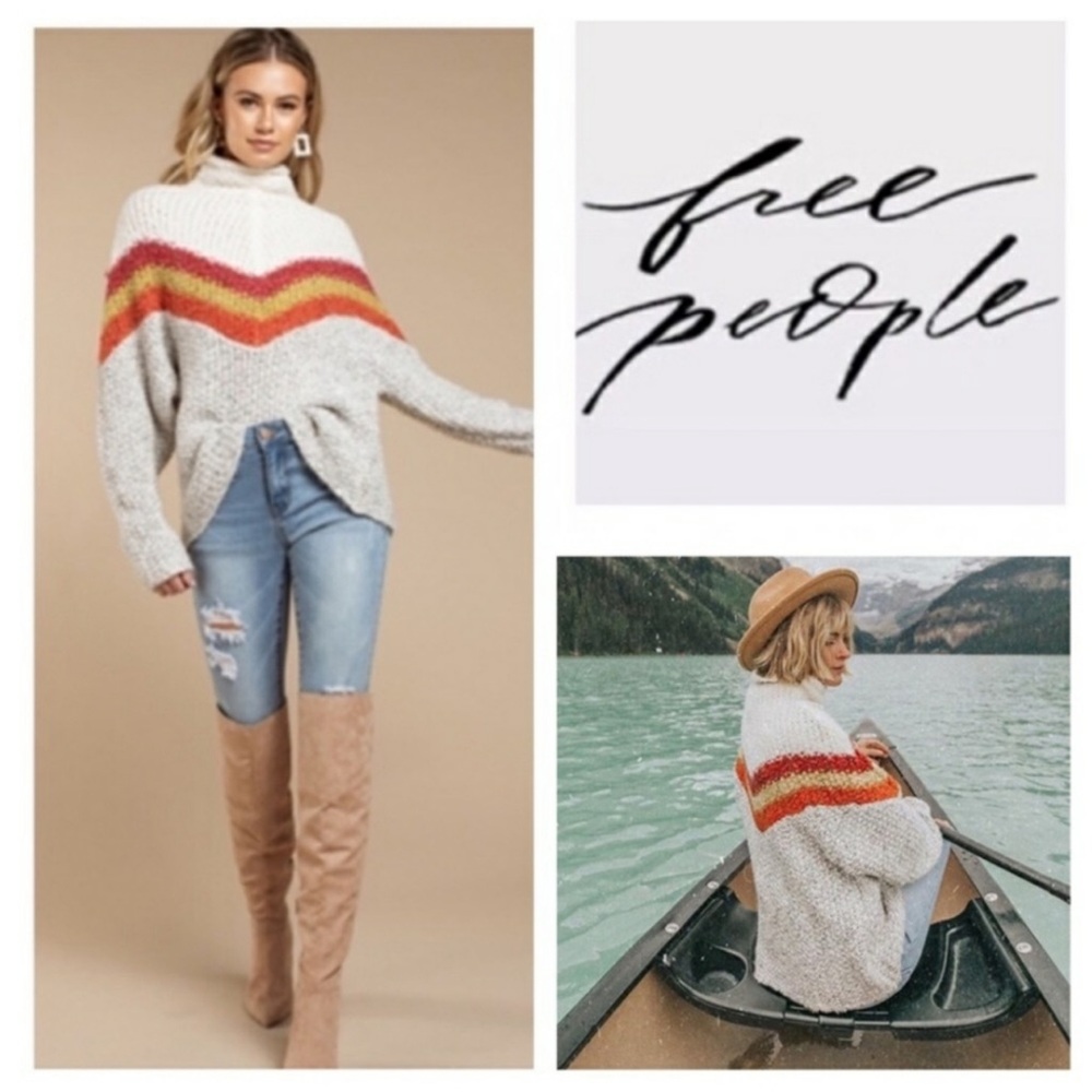 Free People Turn Around Sweater Tunic Size XS - Picture 9 of 9